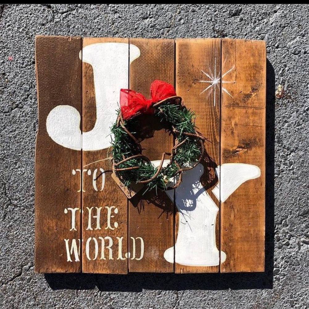 Christmas decoration wall decor